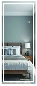 Oglinda cu iluminare si dezaburire Fluminia Canaletto 55 cm