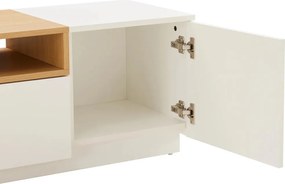 Comoda TV LOFT 160cm natur/ alb