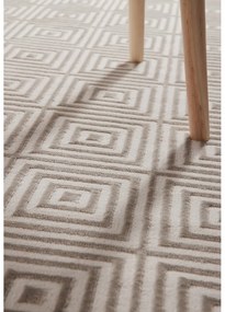 Covor tip traversă bej/crem 80x240 cm Perles Tourmaline – Elle Decoration