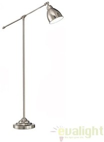 Lampadar, lampa de podea cu brat reglabil, finisaj nickel, NEWTON PT1 015286