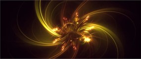 Tablou - abstracție cu elice (120x50 cm)