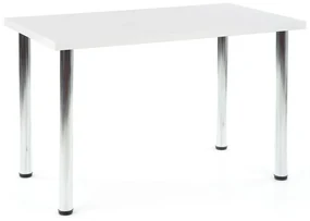 Masa de bucaterie Modex Maxi, alb/argintiu