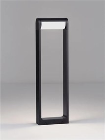 Stalp exterior LED 3000K IP65 Rox negru, H-60cm