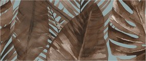 Tablou - Frunze de palmier acvarel (120x50 cm)