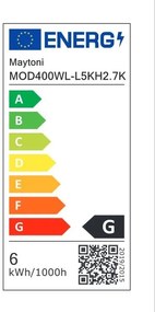 Lustra cu 3 pendule LED, Sticla, Multicolor, Misterio