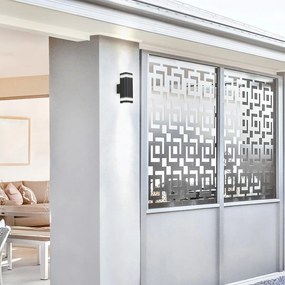 Aplica de exterior stil modern ambiental IP44 Sintra negru II