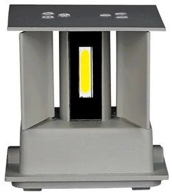 Aplică LED de exterior LED/11W/230V 4000K IP65 gri