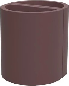 Set de 2 Ghivece plante design decorativ exterior/interior Half cylinder pot 50x29x55cm