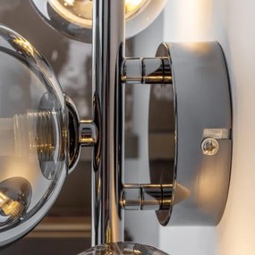 Aplică LED Brilagi MILLA 3xG9/3W/230V crom lucios/fumuriu