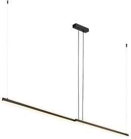 Lustră LED pe cablu Argon 8838 MIAMI LED/74W/230V 3000K negru