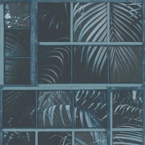 Tapet ferestre albastrunegru