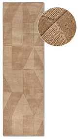 Covor tip traversă bej țesut manual din lână 80x250 cm Ursule – Villeroy&amp;Boch