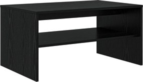 vidaXL Masă de cafea Stejar Negru 80 x 50 x 40 cm Lemn compozit