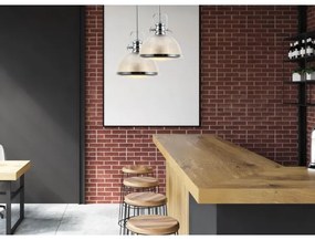 Lustră pe tijă THOR 1xE27/11W/230V crom lucios Klausen 111016