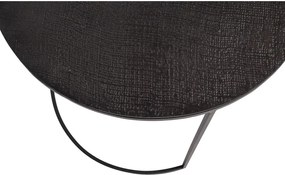 Set 2 măsuțe auxiliare WOOOD Fara, ø 55 cm