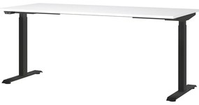 Birou cu blat alb cu înălțime ajustabilă electric 80x180 cm Jet – Germania