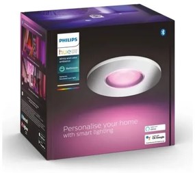 Plafonieră LED RGB pentru baie dimabilă Hue 1xGU10/5,7W/230V IP44 Philips