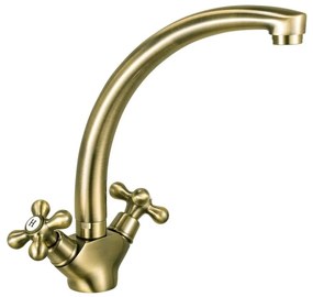 FERRO - Baterie pentru chiuvetă ANTICA, bronz