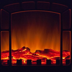 Deuba Semineu electric cu incalzire 2000W - alb