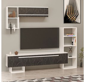 Mobilier living Vipado (alb + negru) . 1095665
