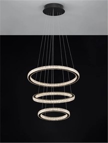 Lustra LED suspendata moderna design elegant GINEVRA 69W