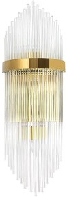Aplica de perete design decorativ Imperial L auriu