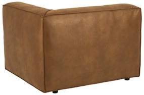 Modul pentru canapea maro coniac (colț dreapta) Fairfield Kentucky – Bonami Selection