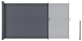 Copertina laterala Dubai 500 x 180 cm gri inchis