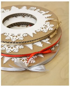 Coroniță advent cu panglică gri Unlinited Design for kids