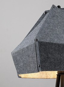 Lampadar cu trepied din material ecologic Lomiro
