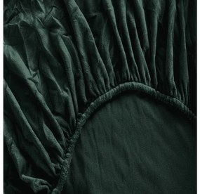 Cearceaf microplus NOLVIA 200x220 cm verde inchis