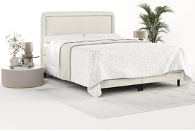 Pat boxspring crem 160x200 cm Dove – Maison de Rêve