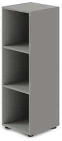 Dulap mediu îngust TopOffice 39,9 x 40,4 x 119,5 cm, gri