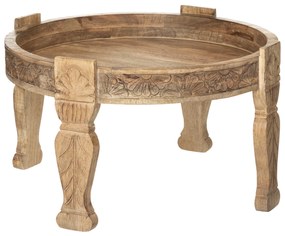 Masuta de cafea din lemn, 74 cm