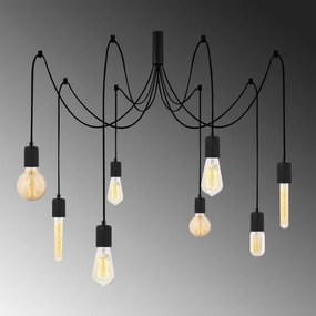 Lustră pe cablu KABLUNI 8xE27/100W/230V