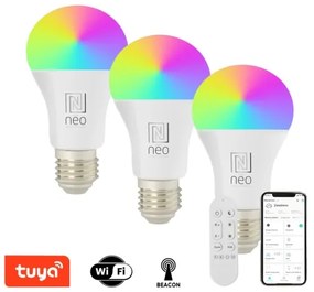 Immax NEO 07712CDO-SADA 3xLED RGB E27/9W/230V Wi-Fi Tuya + DO dimabil