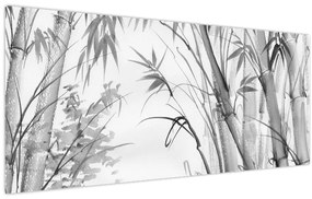 Tablou - Pădure de bambus (120x50 cm)