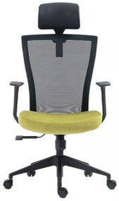 Scaun de birou Q328H negru/verde