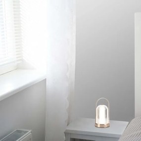 Lampă de birou LED reglabilă LED/1W/5V 3000-6000K 1800 mAh cupru