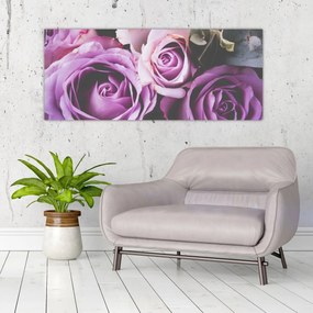Tablou - Trandafiri (120x50 cm)