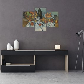 Tablou - Paul Cezanne, The Basket of Apples, reproducere (90x60 cm)