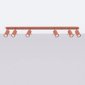 Spot cărămiziu 6x117 cm Etna – Sollux