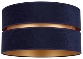 Plafonieră Duolla DUO 1xE27/15W/230V d. 40 cm albastru/auriu