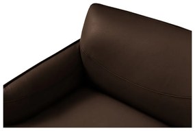 Canapea din piele Windsor &amp; Co Sofas Neso, 175 x 90 cm, maro