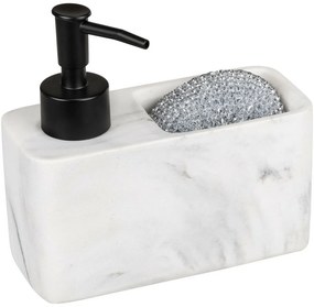 Dozator săpun Wenko Resa cu spațiu pentru burete ,