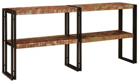 vidaXL Masă de Consolă 160x33x75 cm Lemn Solid Recuperat