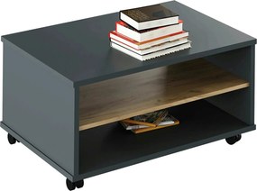 Masuta cafea RIOMA NEW TYP 32, gri grafit/stejar artisan, DTD laminat,