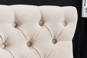 Set 2 scaune de bar stil baroc Castle bej