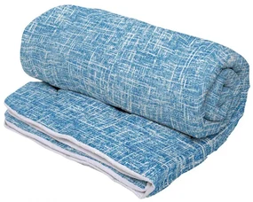 Pilota Jeans, microfibra matlasata, 210x240 cm, 350g/mp