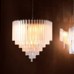 Candelabru LUX finisaj nickel, diametru 60cm, Nova 109494 HZ